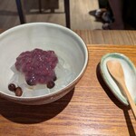 うさぎや CAFE - うさ餡みつ(1/2サイズ)(450円)