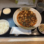 麻婆豆腐 熊 - 料理写真:本格四川麻婆豆腐定食