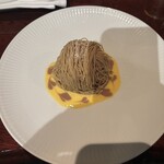 横浜うかい亭 - モンブラン