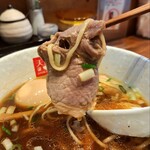 麺処 天川 - アグー豚のチャーシュー