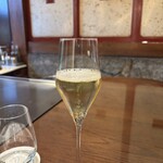 横浜うかい亭 - シャンパン