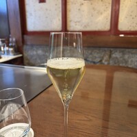 横浜うかい亭 - シャンパン