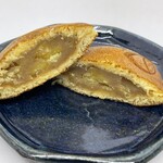 横浜元町 香炉庵 - モンブランどらやき 断面