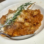 ピッツェリア ブルーナ - トリッパのトマト煮込み