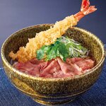 大海老天 宮崎牛うどん