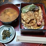 山善 - 料理写真:天重