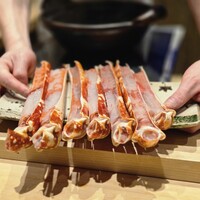 湘南沖地蟹専門店ふじ月 - タカアシガニさばいた脚