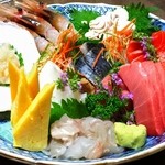 あお山 - 刺身盛り合わせ