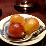 青華こばやし - デザートはピオーネ