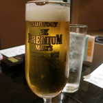 青山きいろ - 生ビール。