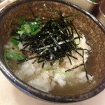 Kushiyaki Saru - 特製焼き鳥茶漬け　630円