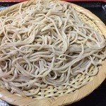 手打そば むそう庵 - お蕎麦は粗めの新そば頂きました！