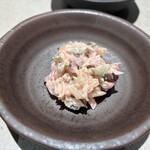 東京とんかつ がぶう - お漬物のマヨネーズ和え