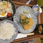 とんかつ Grasso - 市場からのアジフライ定食　¥1680