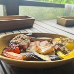 再度山荘 - 焼き野菜グリル