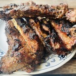 再度山荘 - スペアリブ大四人前