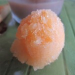 壱弐参 CAFE - オレンジとうんしゅうみかんのジェラート