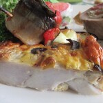 壱弐参 CAFE - 蔵王の里芋ときのこのテリーヌ仕立て