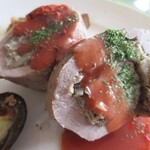 壱弐参 CAFE - 、豚ひれのオーブン焼き