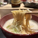 鮨 大和 - 鯛のあらから出汁をとったラーメンはほんとにおいしいの