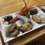 笑福 - 前菜６種盛り（クジラ２種）