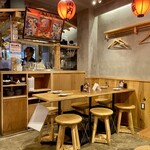 浅草 もつ焼のんき - 店内