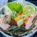 大助 寿し - 三色丼