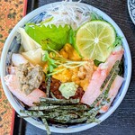 大助 寿し - 三色丼