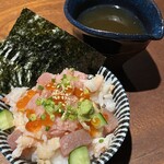 ミニ海鮮茶漬け