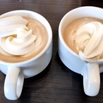 しゃぶ葉 - 料理写真:エスプレッソにソフトクリームでアフォガート‪‬