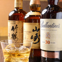 Whisky（水割り・ソーダ割・ロック）