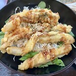 さるかに合掌亭 - 太刀魚三味定食(太刀丼)