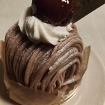 アンテノール - 料理写真:モンブラン¥778