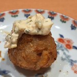 もつ鍋やましょう - 海老のプリプリ揚げ