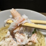 麦処 八と丁 - 蟹肉