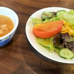 匠サローネ - スープ＆サラダ（シェリービネガードレッシング）