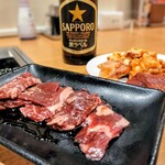 焼肉 南大門 - 料理写真:ハラミ、ホルモンミックス