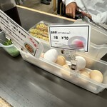 日の出製麺所 - 卓上