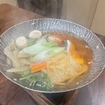 松葉温泉 滝の湯 - 寄せ鍋