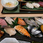 旬魚・鮨の店 あら浜 - 料理写真:お任せ10貫