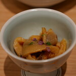 旬魚・鮨の店 あら浜 - ほやの塩辛、最高