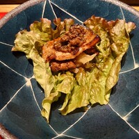焼鶏 ひらこ - 黒豚の山椒巻き
