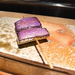 炭割烹 新谷 - 熊本県産とろ茄子