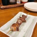串焼き こがね - ハツモト塩　170円