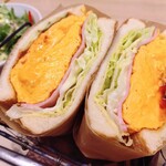 サーティーナインカフェ - ふわふわ卵サンド