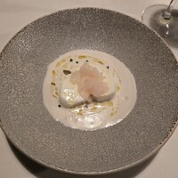 ラステイクス - ボッコンチーニと帆立 アンチョビクリームかけ