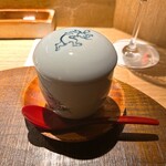 炭割烹 新谷 - 自家製茶碗蒸し