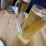 韓国料理ホンデポチャ - ランチセットに+150円のドリンク（お茶）