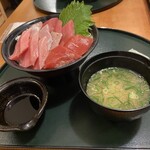 まぐろ屋ゑびす - 味噌汁が付いて　2,860円税込