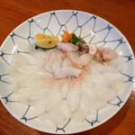 たたき亭 - うつぼ刺身@1,980